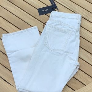 NWT Rag & Bone high rise cropped flare jeans